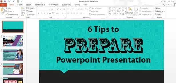 PPT: 6 Tips to prepare