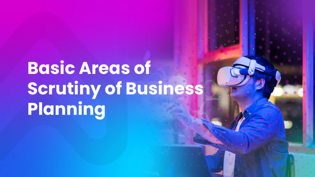 Basic Areas of Scrutiny of Business Planning