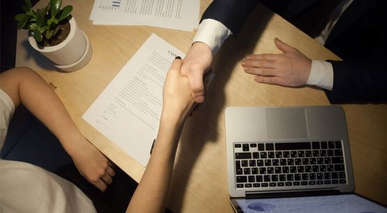 Handshake-top-close-up-view