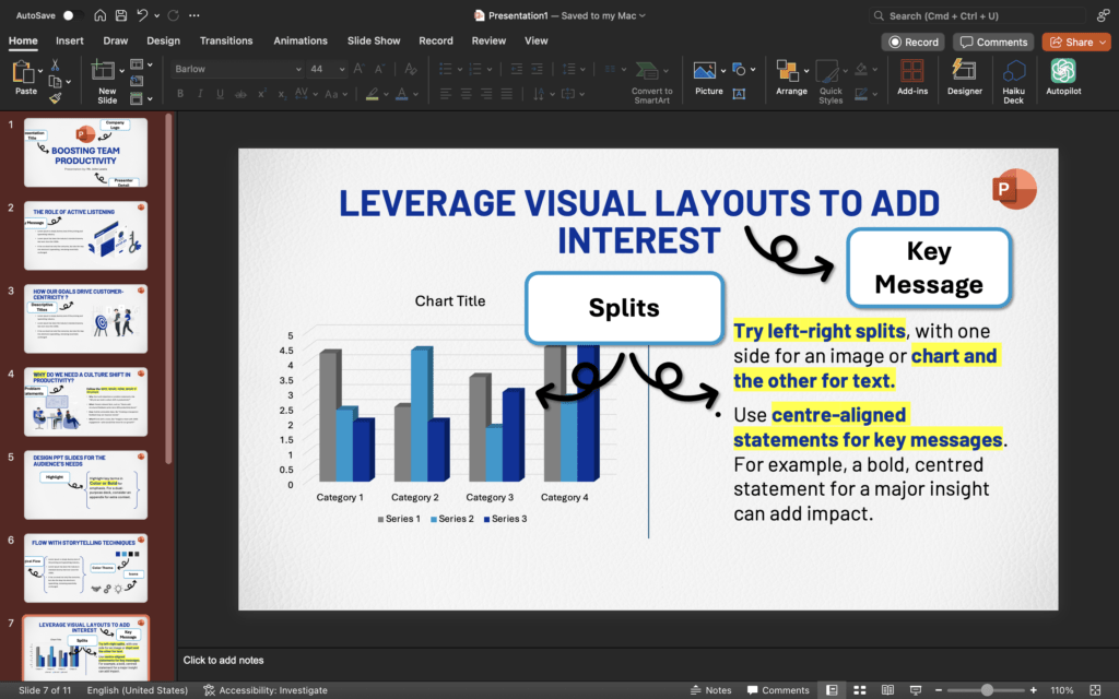07 Leverage Visual Layouts to Add Interest
