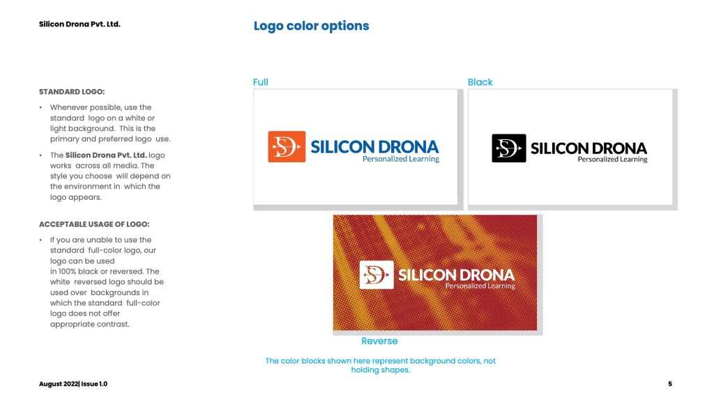 Logo color options