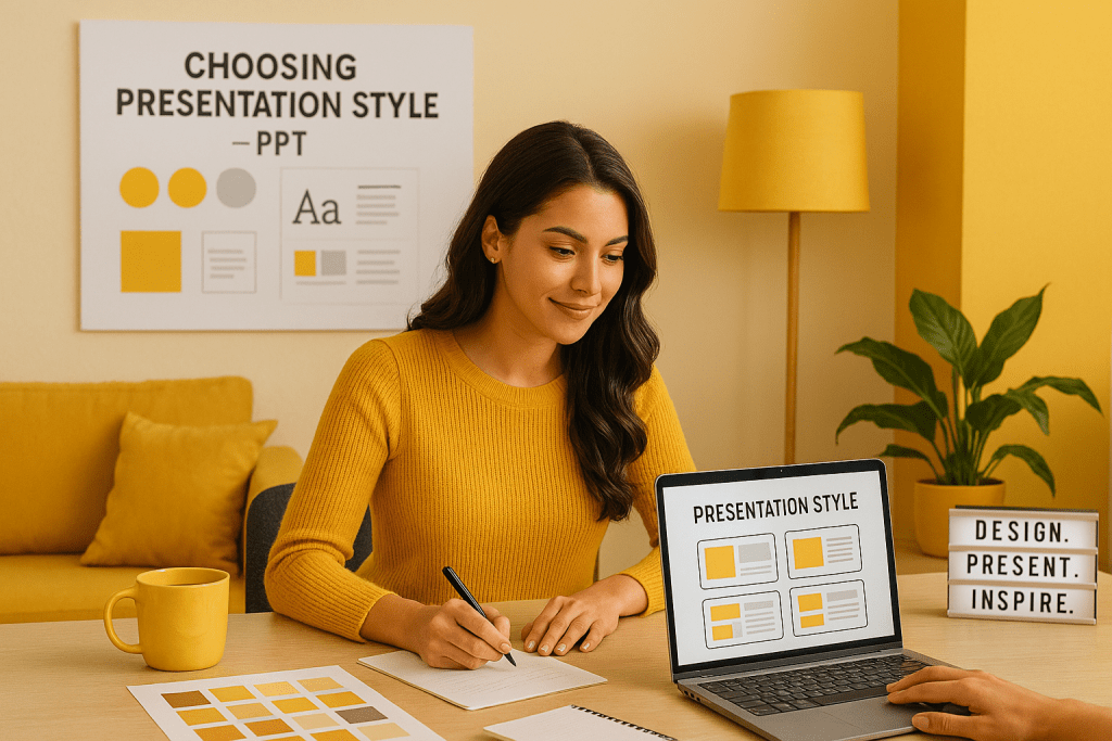 Choosing Presentation Style PPT