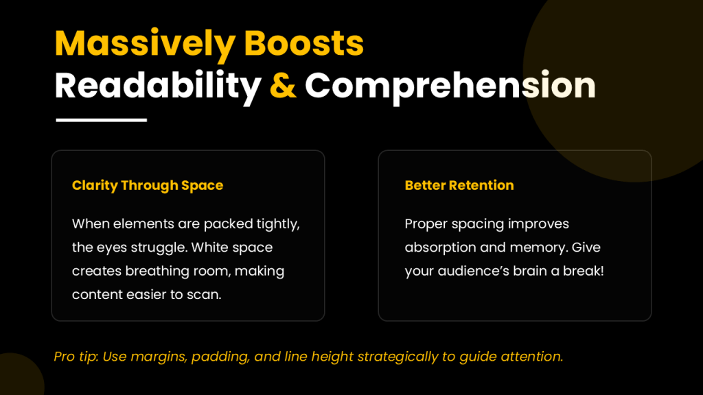 Massively Boosts Readability & Comprehension A