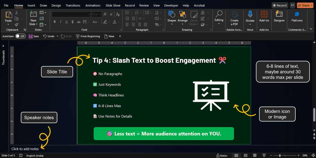 Slash Text to Boost Engagement c