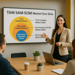 Visualizing Tam Sam Som PowerPoint Market Size Slide