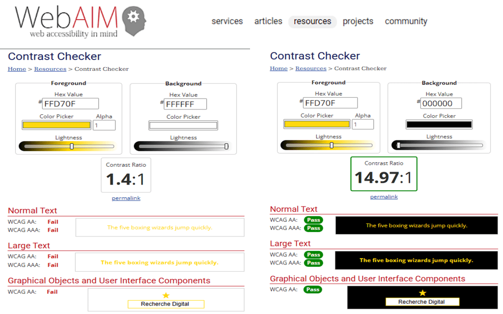 contrast checker