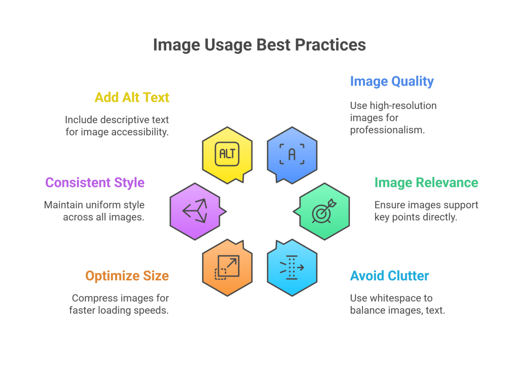 Best Practices for Image Usage - visual selection