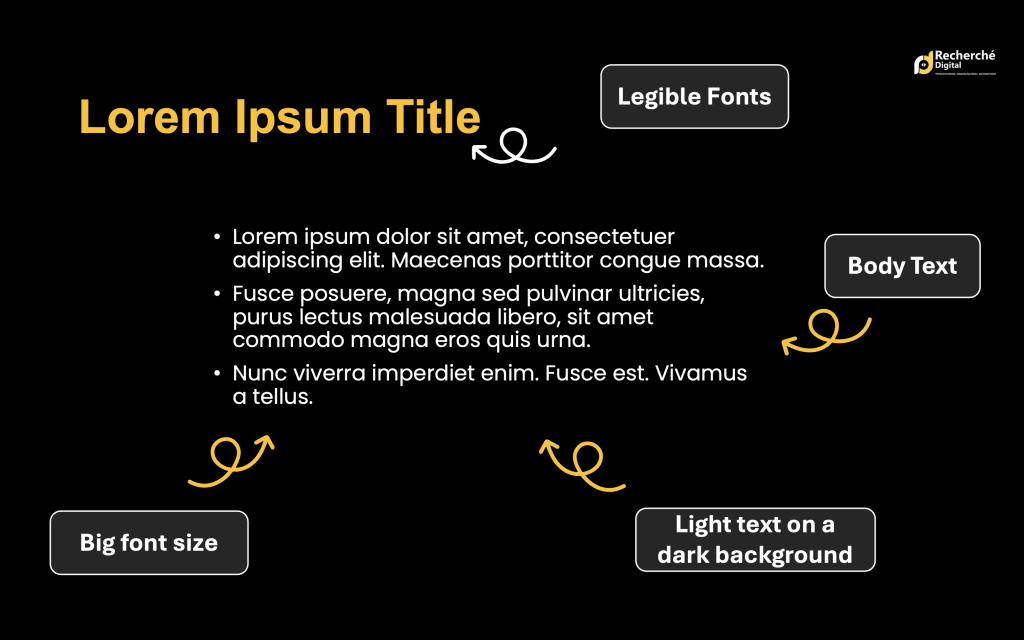 Font & Color Essentials for Clear Slides