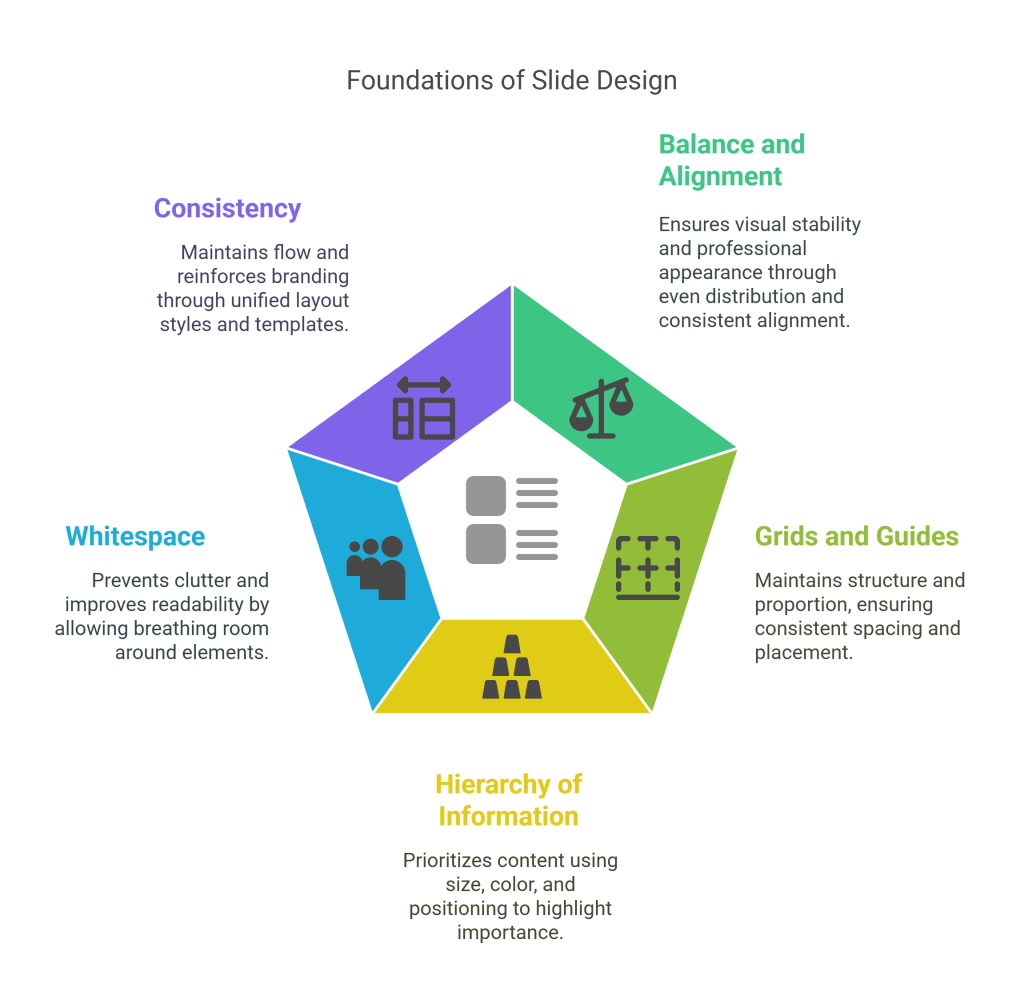 Core Principles of Effective Slide Layout - visual selection
