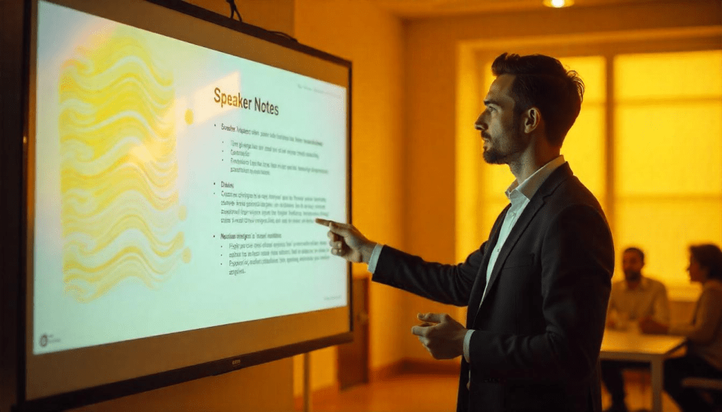 How to Use Slide Notes Effectively in Presentation Design