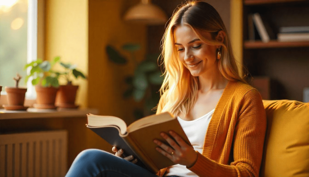 she reading Liberating Entrepreneurs book